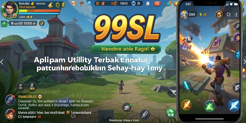 Tampilan antarmuka 99SL yang intuitif dan mudah digunakan.