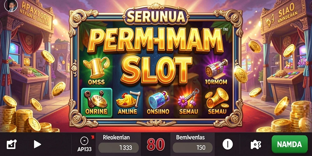 Tampilan gameplay seru yang menampilkan mesin slot API33.