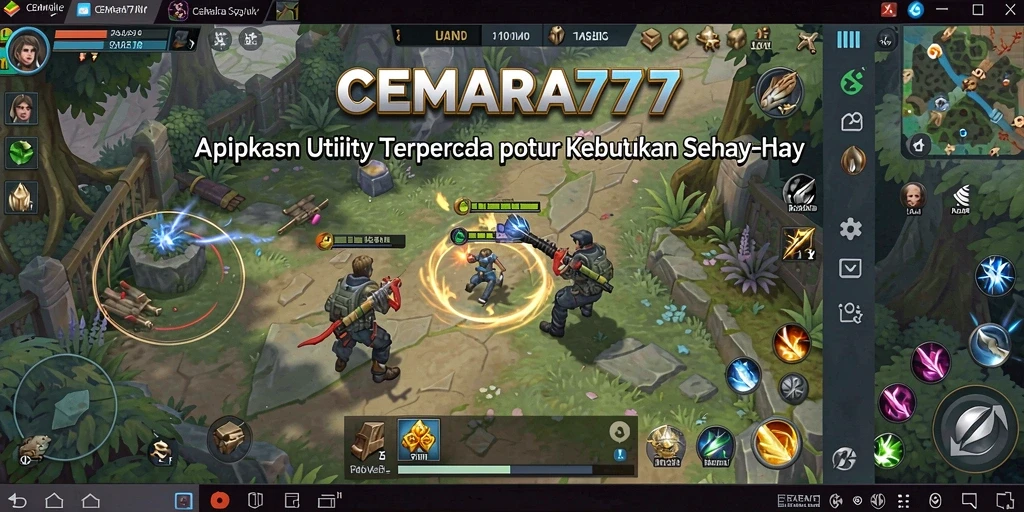 Tampilan antarmuka utama CEMARA777 yang jelas dan informatif.