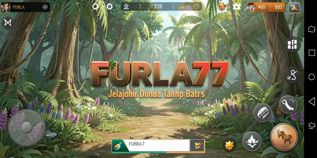 Tampilan gameplay FURLA77 yang menakjubkan di dunia Open World.