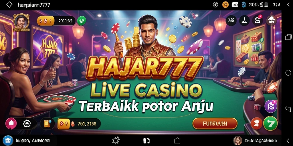 Gameplay seru di <strong>HAJAR777</strong> dengan dealer langsung dan interaksi nyata.