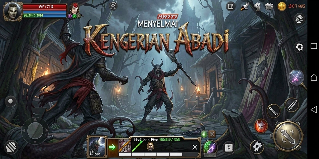 Gameplay HW777 yang menegangkan dan menyeramkan.