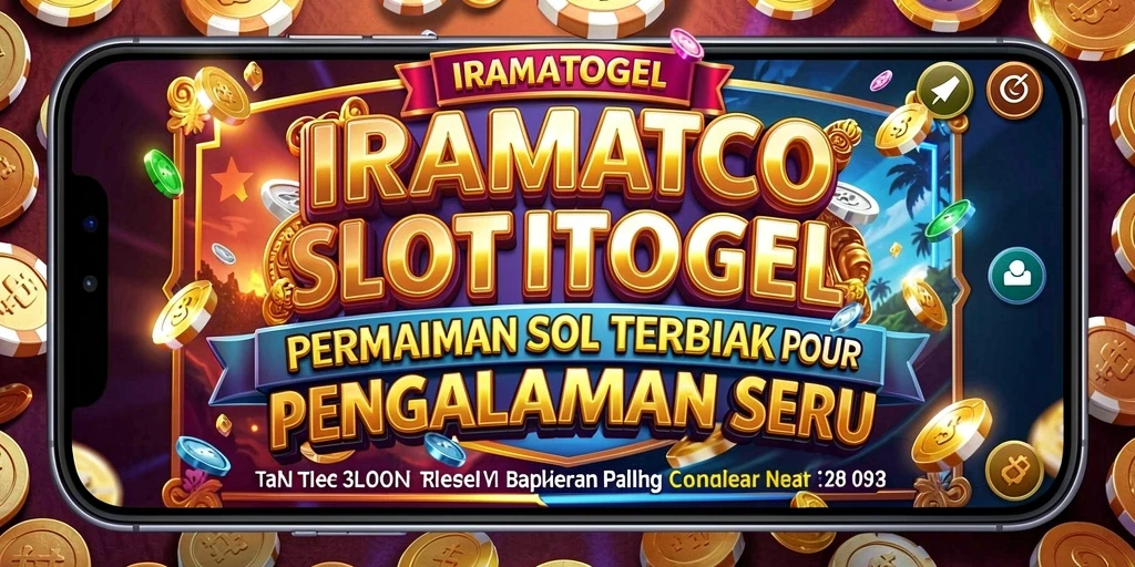 Menampilkan gameplay seru dari IRAMATOGEL dengan grafis menarik dan efek suara mendebarkan.
