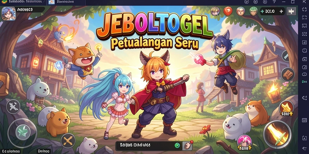 Tampilan gameplay JEBOLTOGEL yang penuh warna dan menarik.