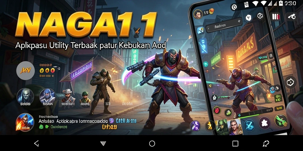 Screenshot utama NAGA11 yang menunjukkan antarmuka aplikasi Utility.