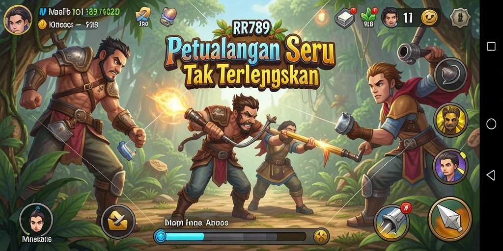 Tangkapan layar gameplay RR789 menampilkan aksi petualangan yang mendebarkan.