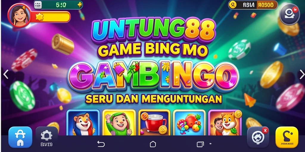 Screenshot gameplay UNTUNG88 menampilkan keseruan bermain Bingo.